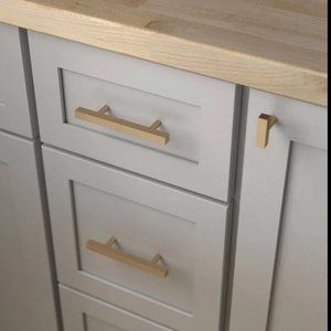 NEW Liberty Square Bar 5-1/16 in. Gold Champagne Bronze Cabinet Pull 12-Pack